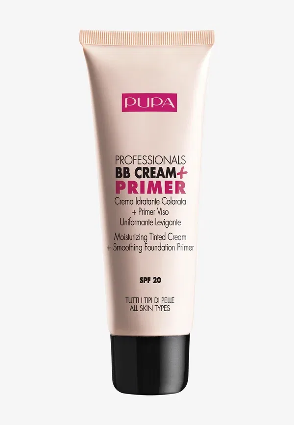 BB-крем с защитой SPF 20 Professional bb cream+primer, Pupa Milano, Nude 50 мл, цвет nude