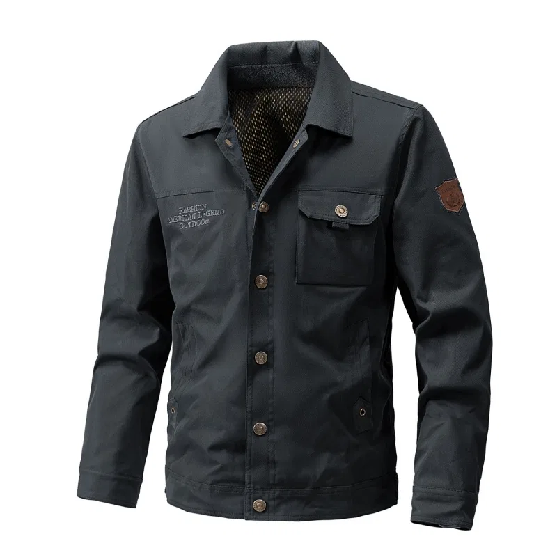 Детская куртка на молнии JEEP SPIRIT, Navy Blue — фото 3
