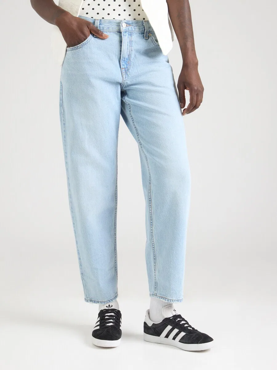 Джинсы LEVI'S свободного кроя «Loose Taper» светло-голубого цвета — фото 2