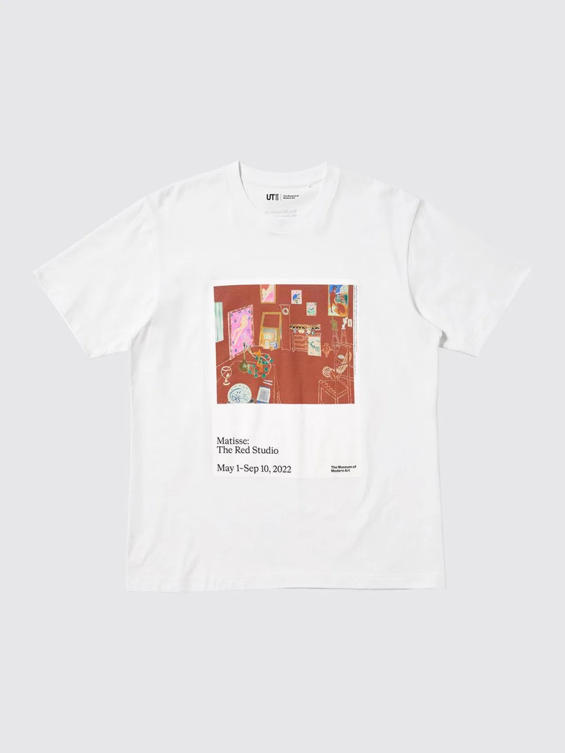 Футболка с принтом UT Poster Art Collection Uniqlo, белый — фото 4