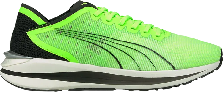

Кроссовки Puma Electrify Nitro Green Glare, зеленый