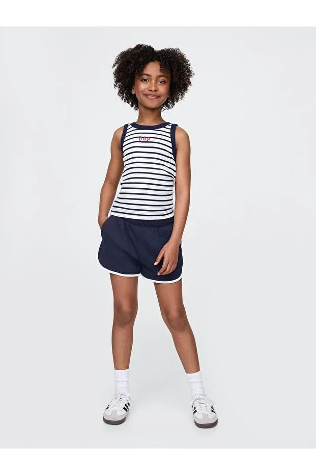 Детские шорты для девочек хлопковые Gap, Navy Blue