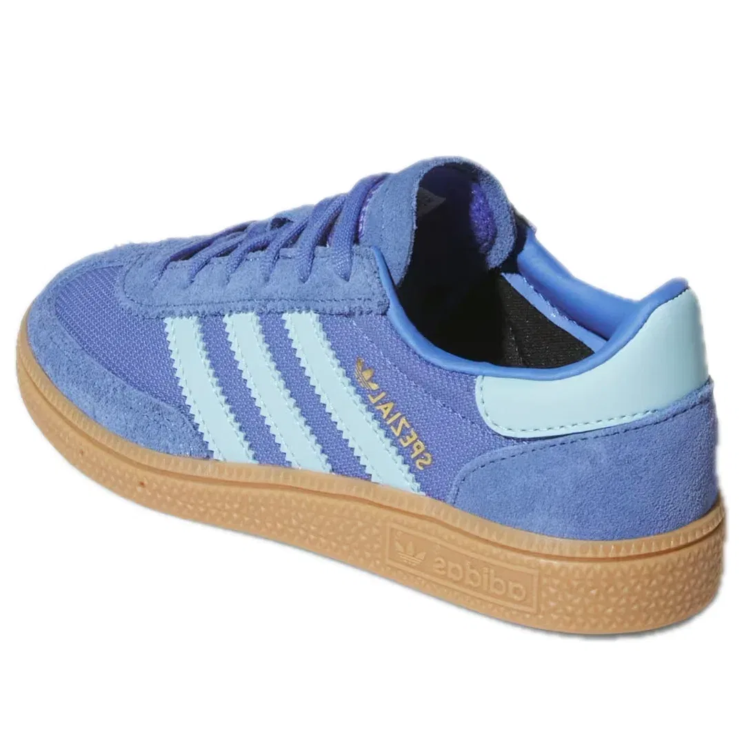 Детские кроссовки с замшевым верхом Handball Spezial Adidas, синий — фото 3