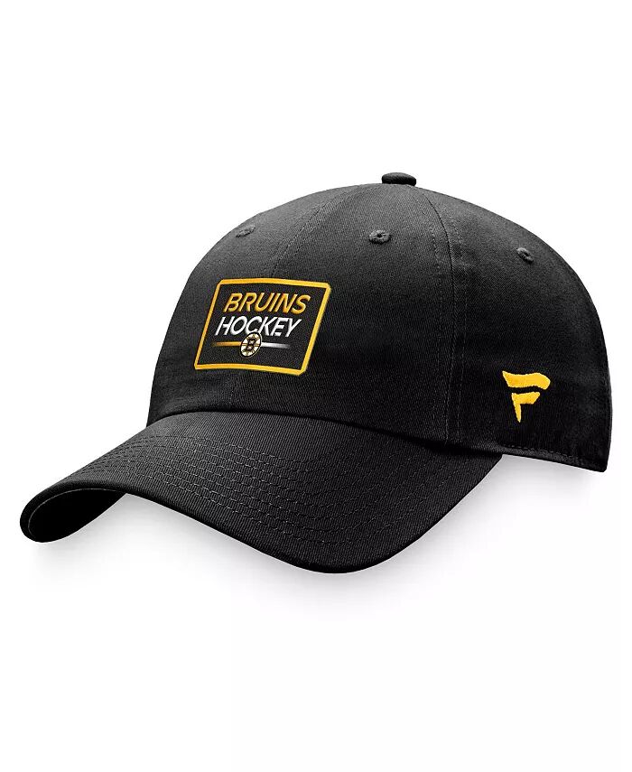 

Женская черная бейсболка Boston Bruins Authentic Pro Rink Adjustable Hat Fanatics