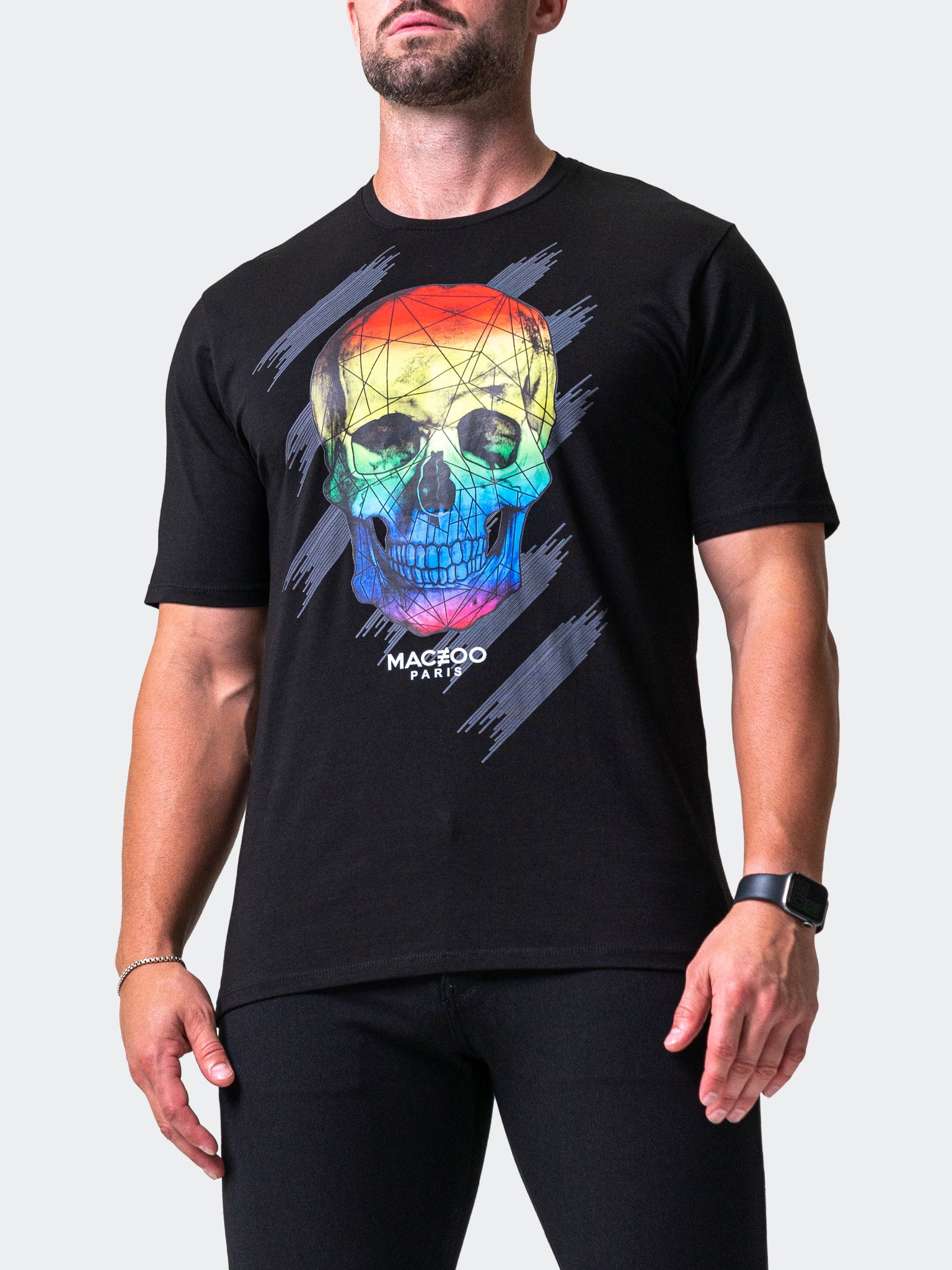 

Футболка SkullMulti Black MACEOO