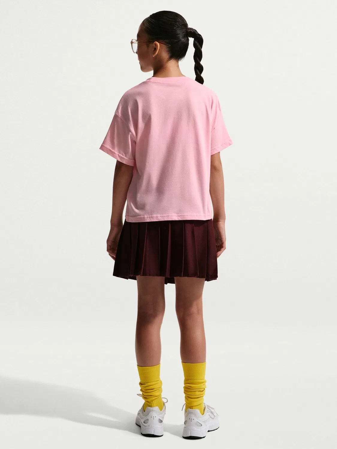 Футболка Nike Sportswear Boxy Fit, Medium Soft Pink — фото 2
