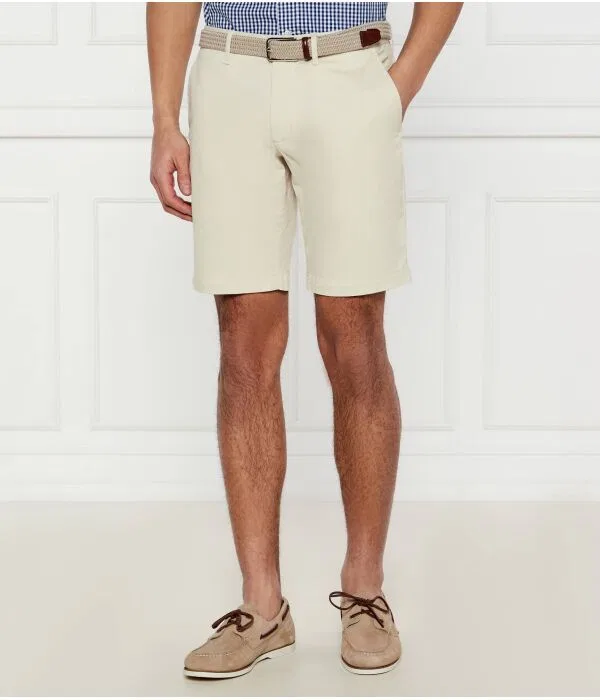 Мужские шорты чинос Slim Fit 1985 Tommy Hilfiger, бежевый — фото 3