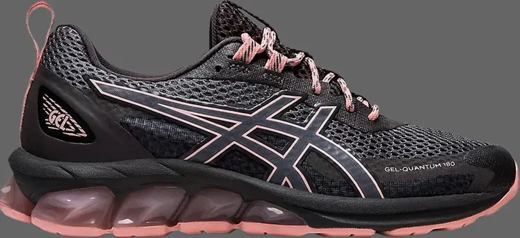 

Кроссовки wmns gel quantum 180 7 'metropolis frosted rose' Asics, черный
