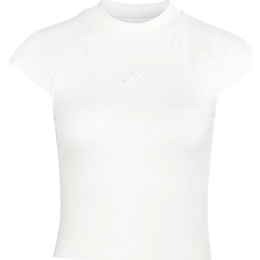 Футболка с длинным рукавом из рибаны Sportswear KT0289 adidas, Белый — фото 3
