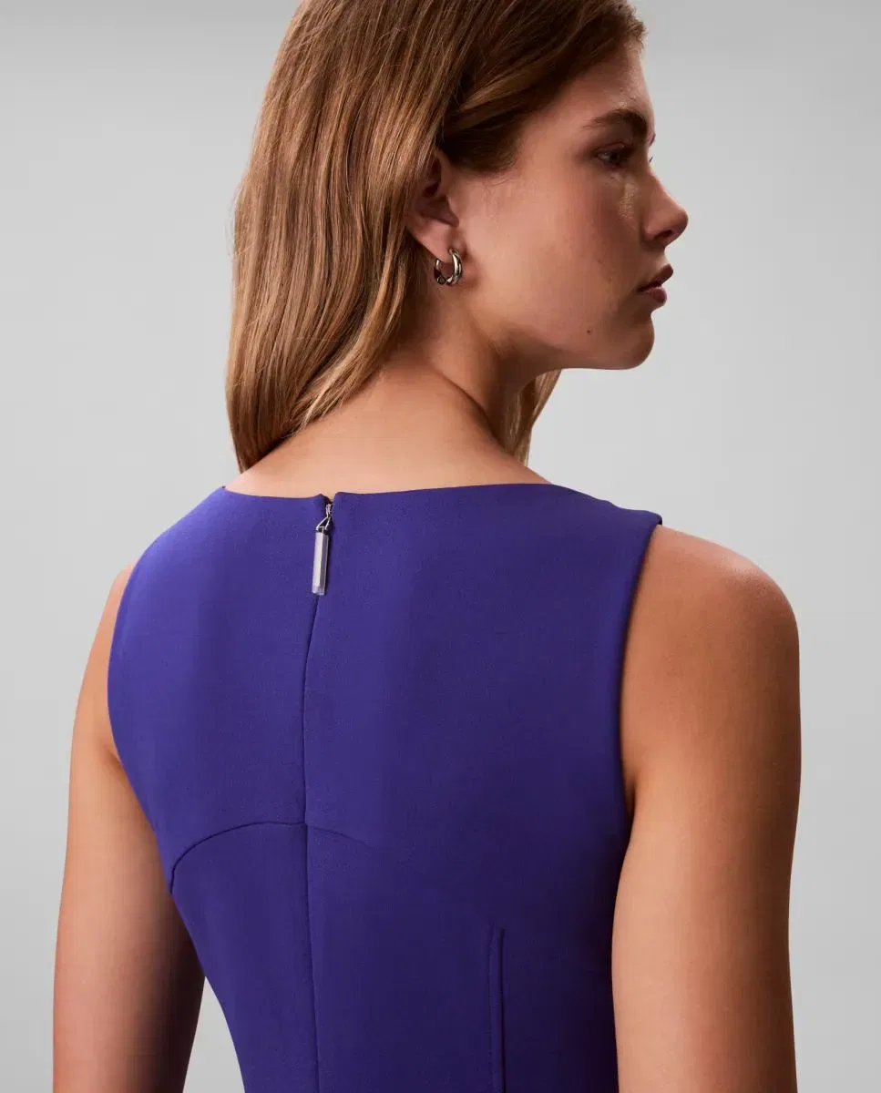 Женский комбинезон с круглым вырезом Calvin Klein, Azul — фото 4