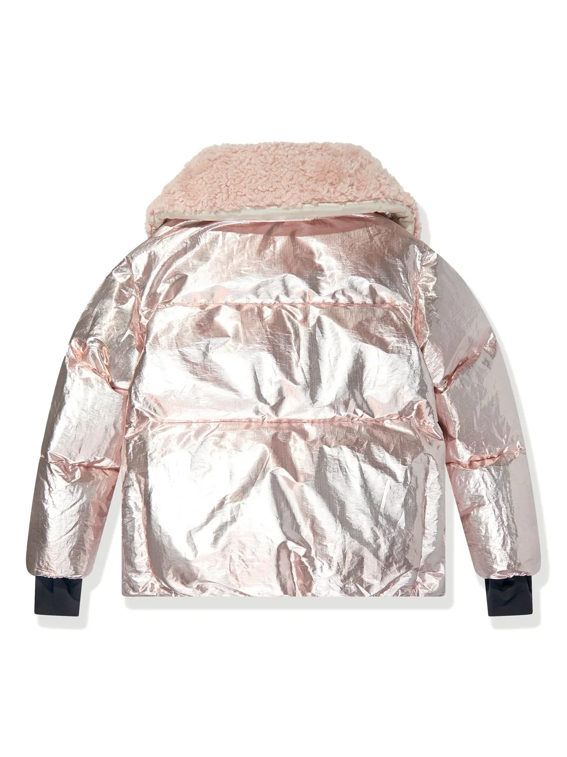 Детская куртка в стиле пуховика MONCLER GENIUS, розовый — фото 2