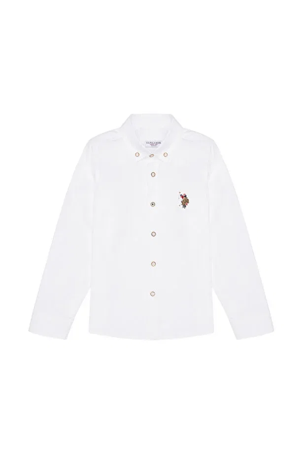 Детская рубашка для мальчиков с длинным рукавом U.S. Polo Assn., 142343