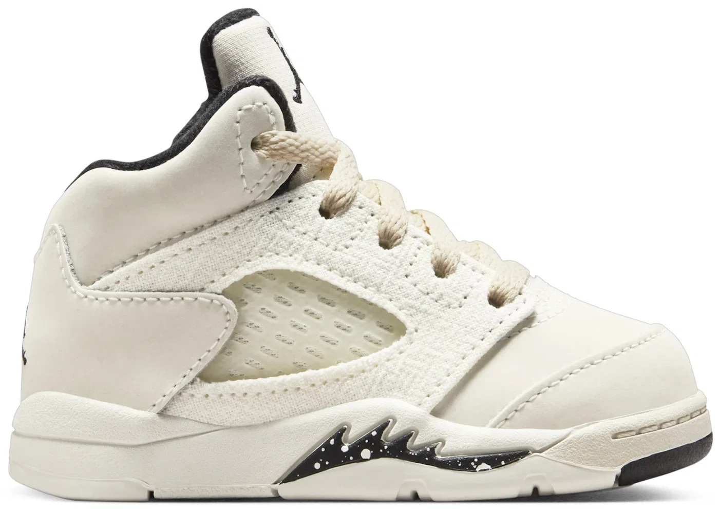 Детские кроссовки Lifestyle с принтом Jordan 5 Retro SE Jordan, Sail Light Orewood Brown Coconut Milk Black