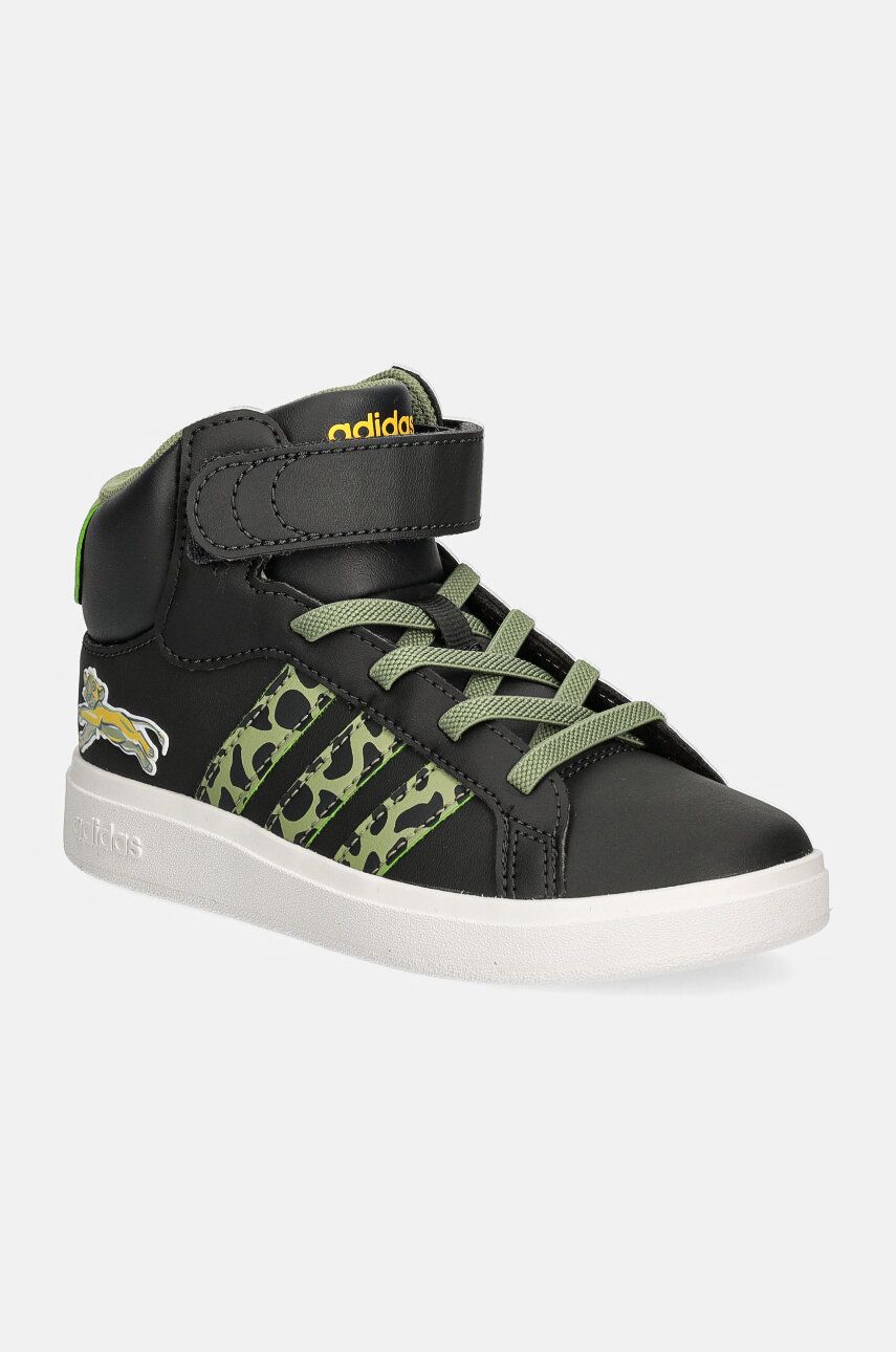 

Детские кроссовки GRAND COURT MID LionKing adidas, серый