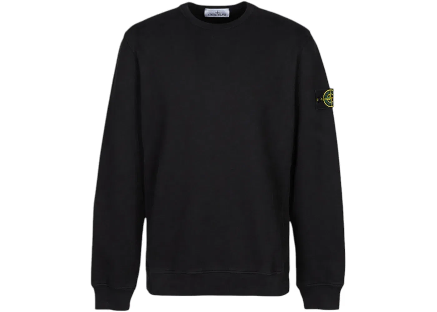 Мужская толстовка из флиса Crewneck Stone Island, Black