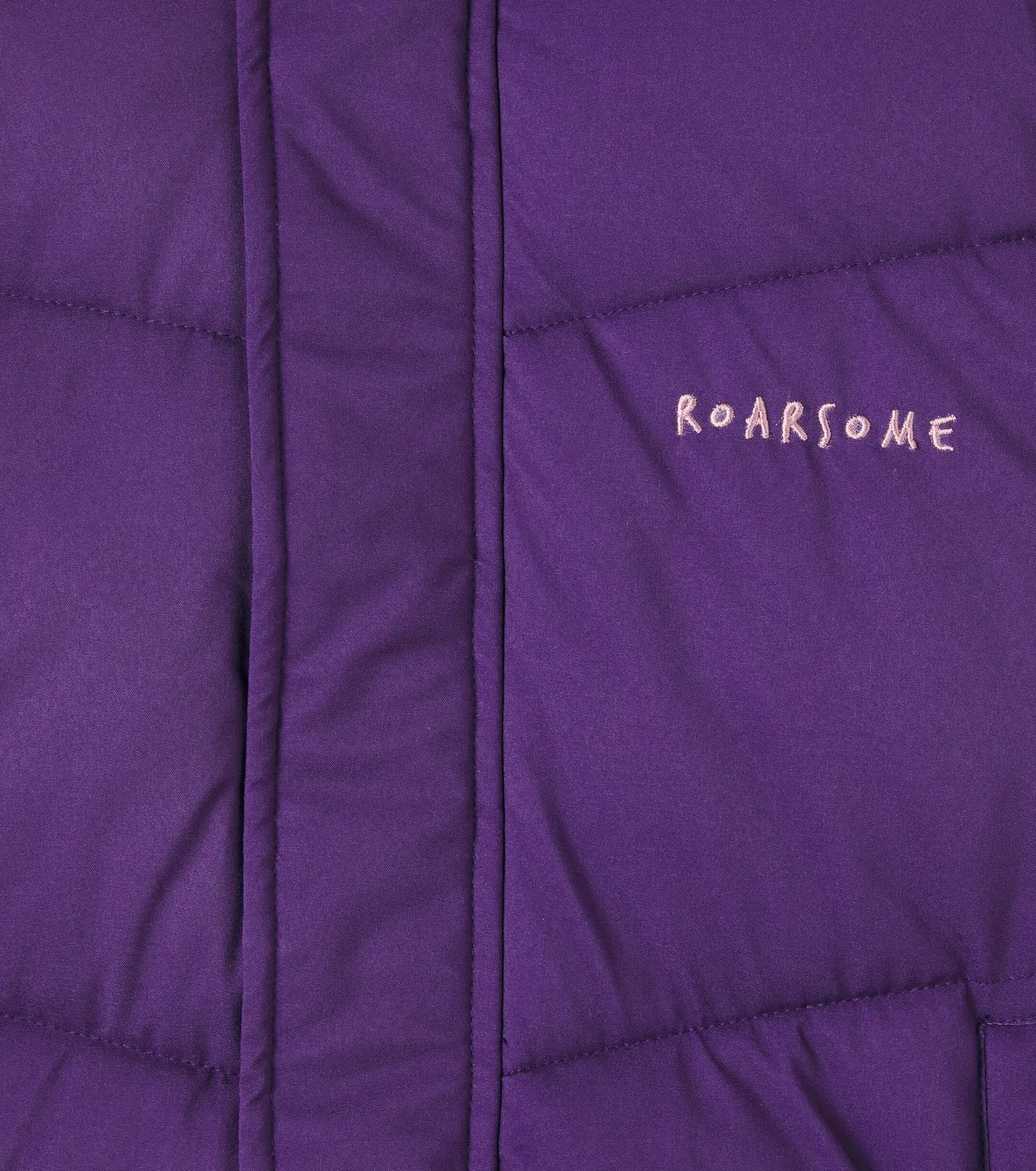 Легкая куртка колор-блок Roarsome, фиолетовый — фото 2