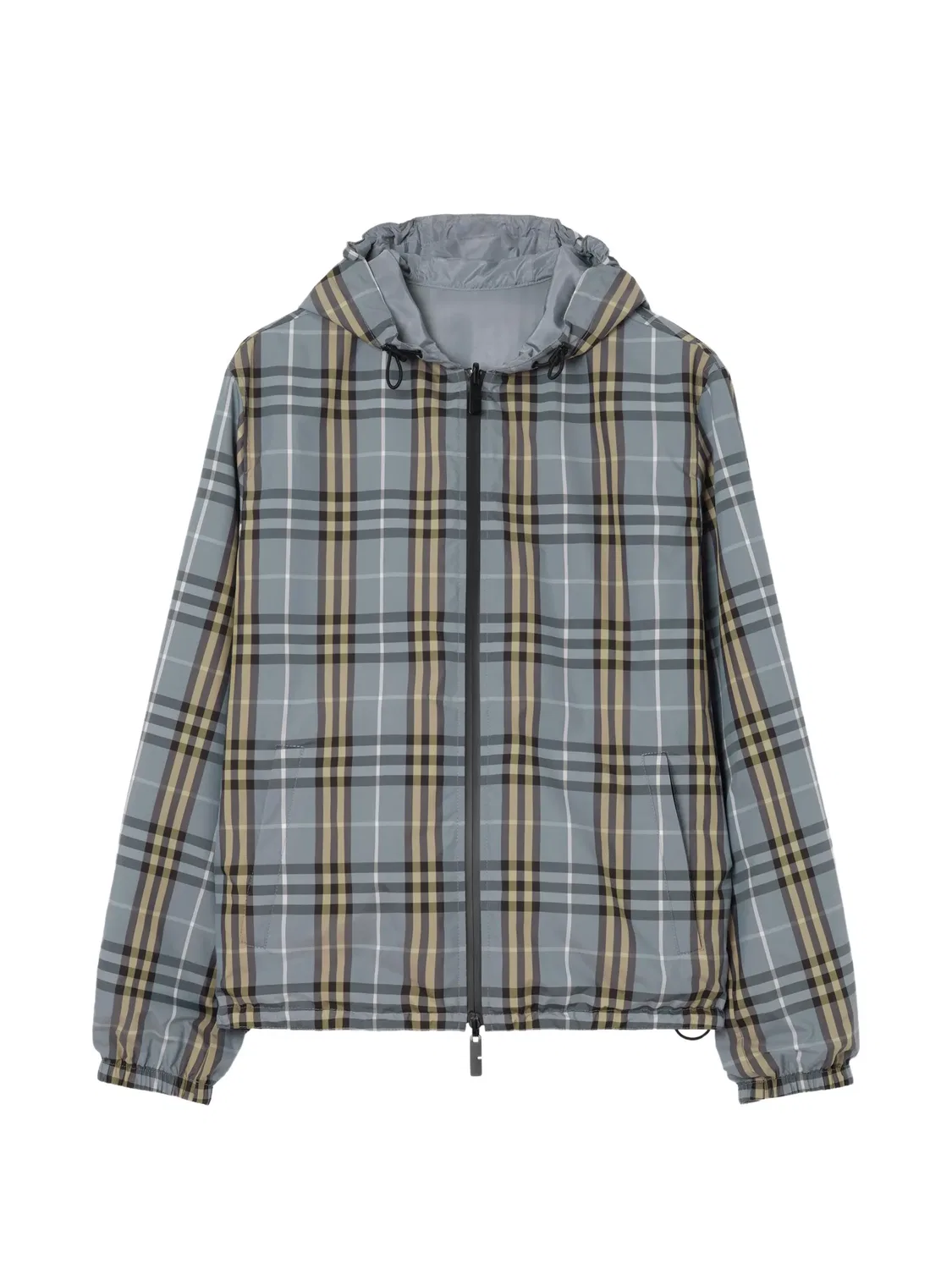 Реверсивная куртка с капюшоном Burberry, голубой