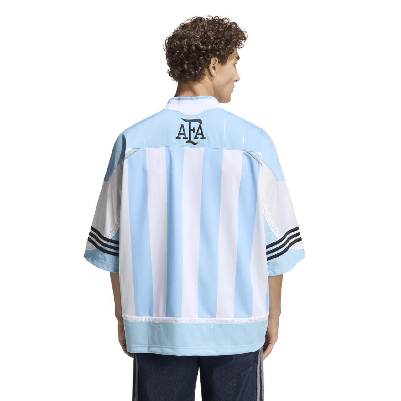 Футболка мужская Argentina World Cup '26 H Jersey Adidas, синий/белый — фото 2
