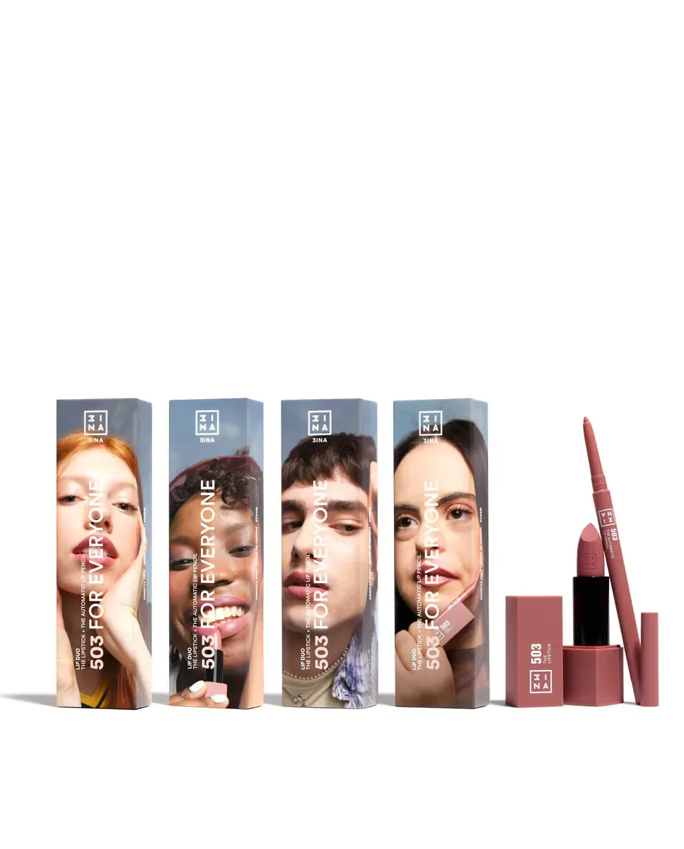 Набор для губ For Everyone Lip Duo 3Ina, 503