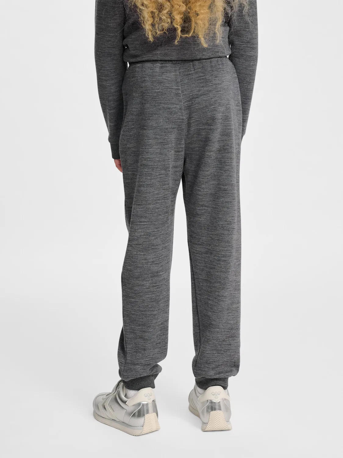 Детские шерстяные брюки Hmljr Wool Hummel, Grau / Dunkelgrau — фото 3