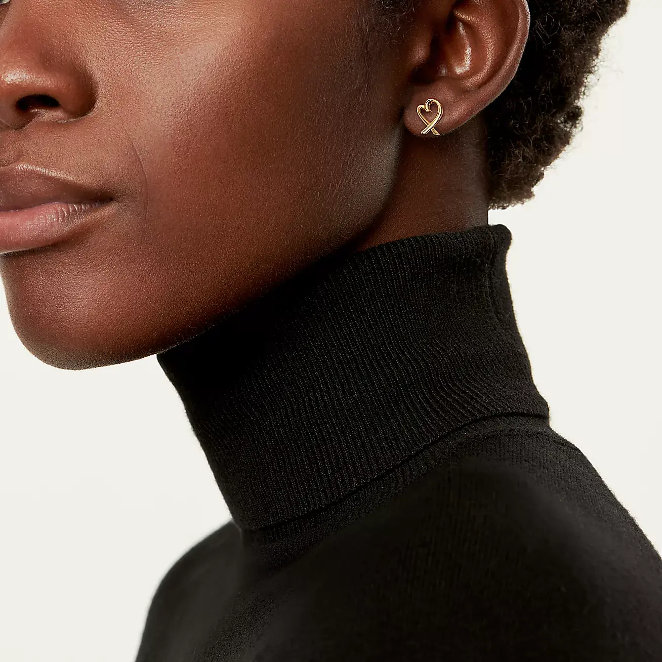 Серьги Tiffany & Co. x Paloma Picasso Loving Heart, золото — фото 4