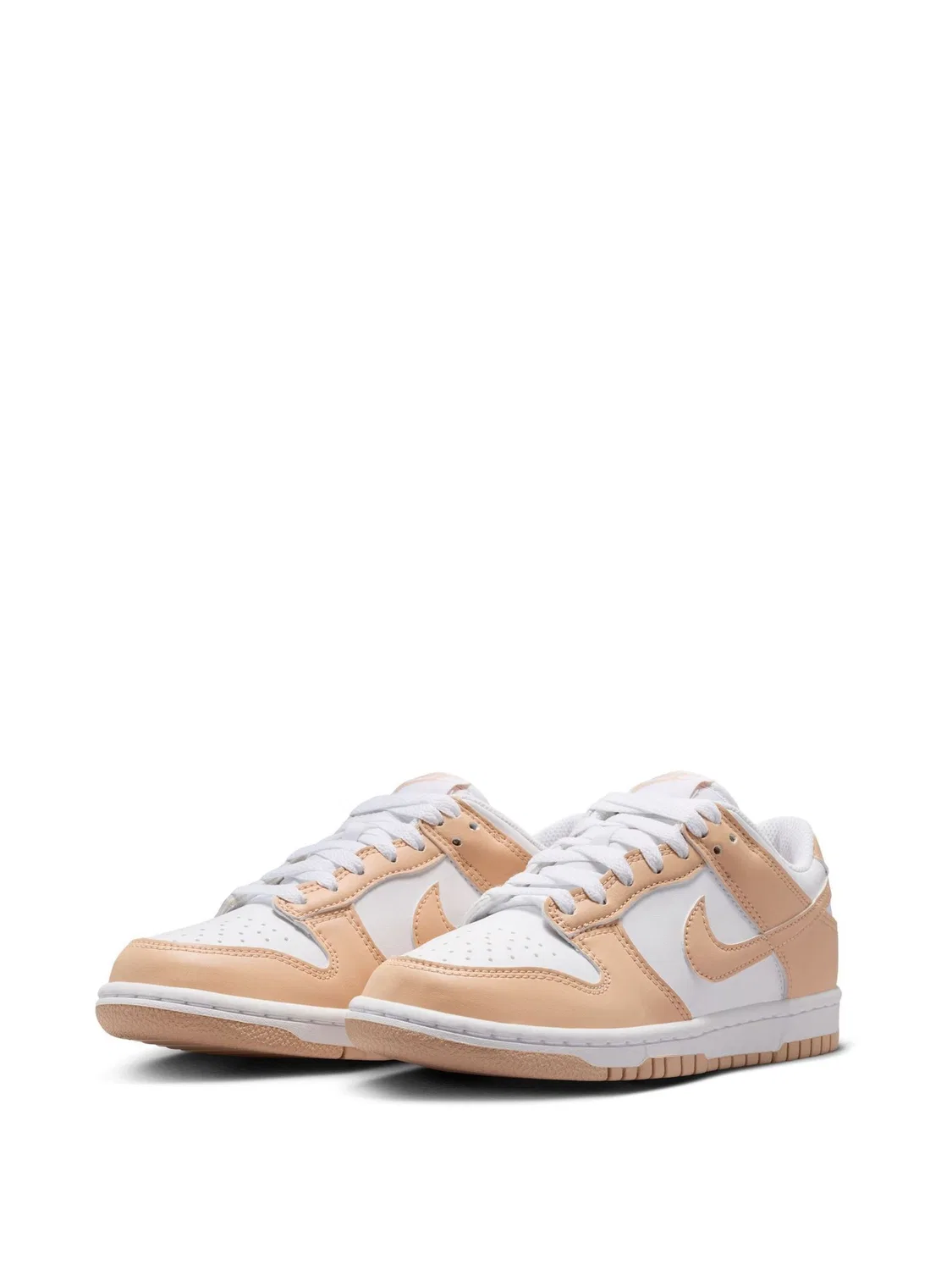Кроссовки Nike Dunk Low, Youth, белый/Shimmer — фото 2