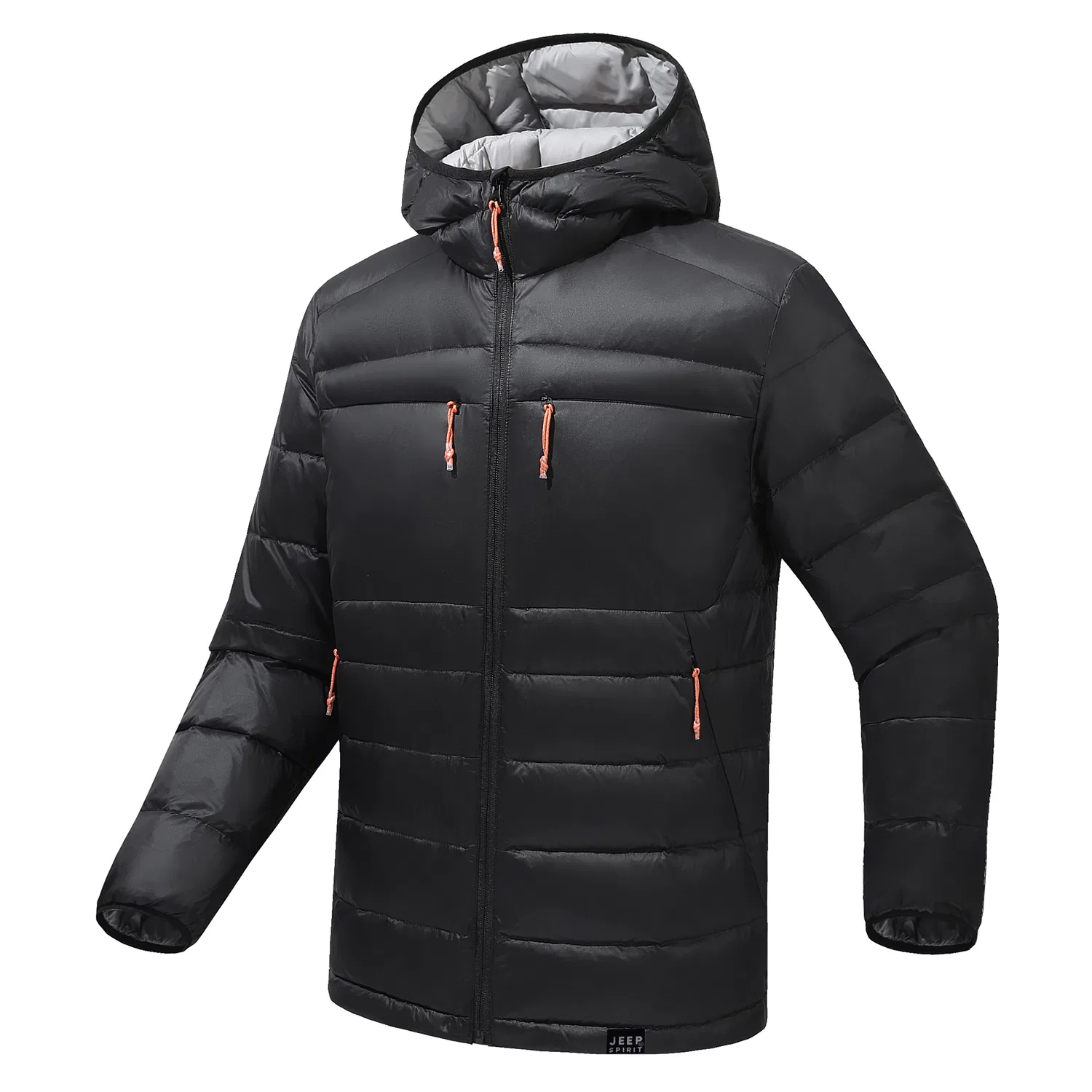 Детский пуховик с капюшоном JEEP SPIRIT, Black