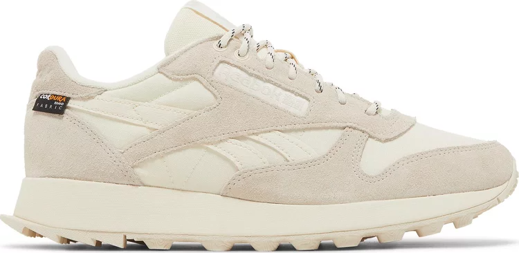 Кроссовки classic leather 'white stucco' Reebok, белый - фото