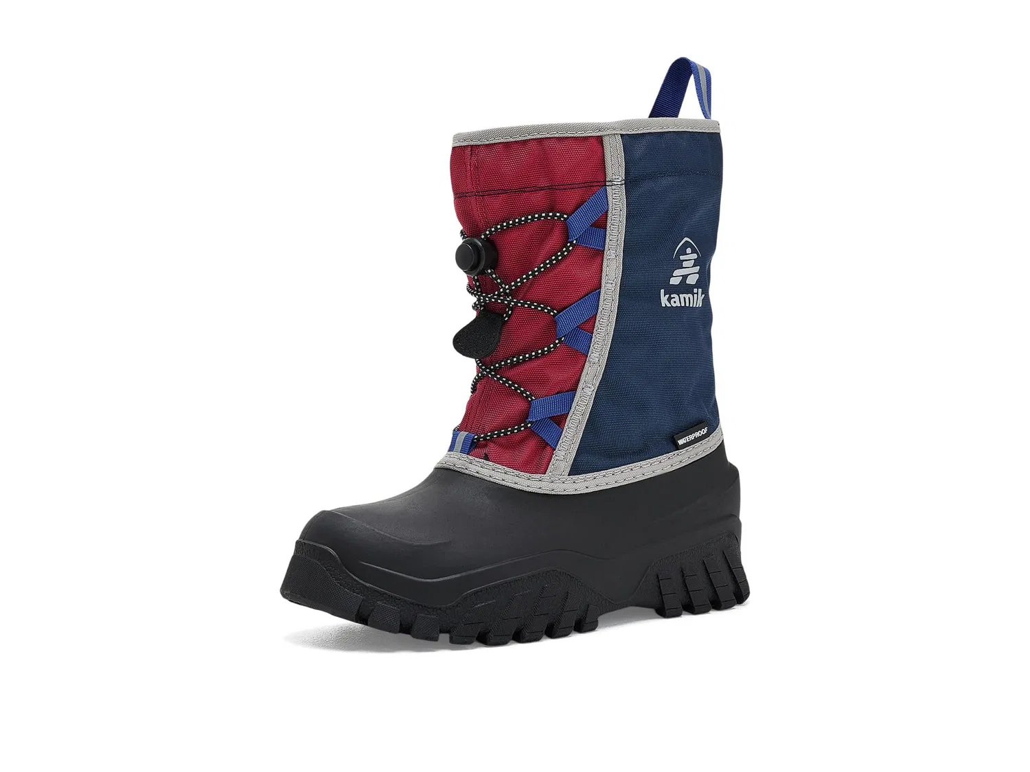 Ботинки Freezie (для малышей и маленьких детей) Kamik Kids, Navy/Red