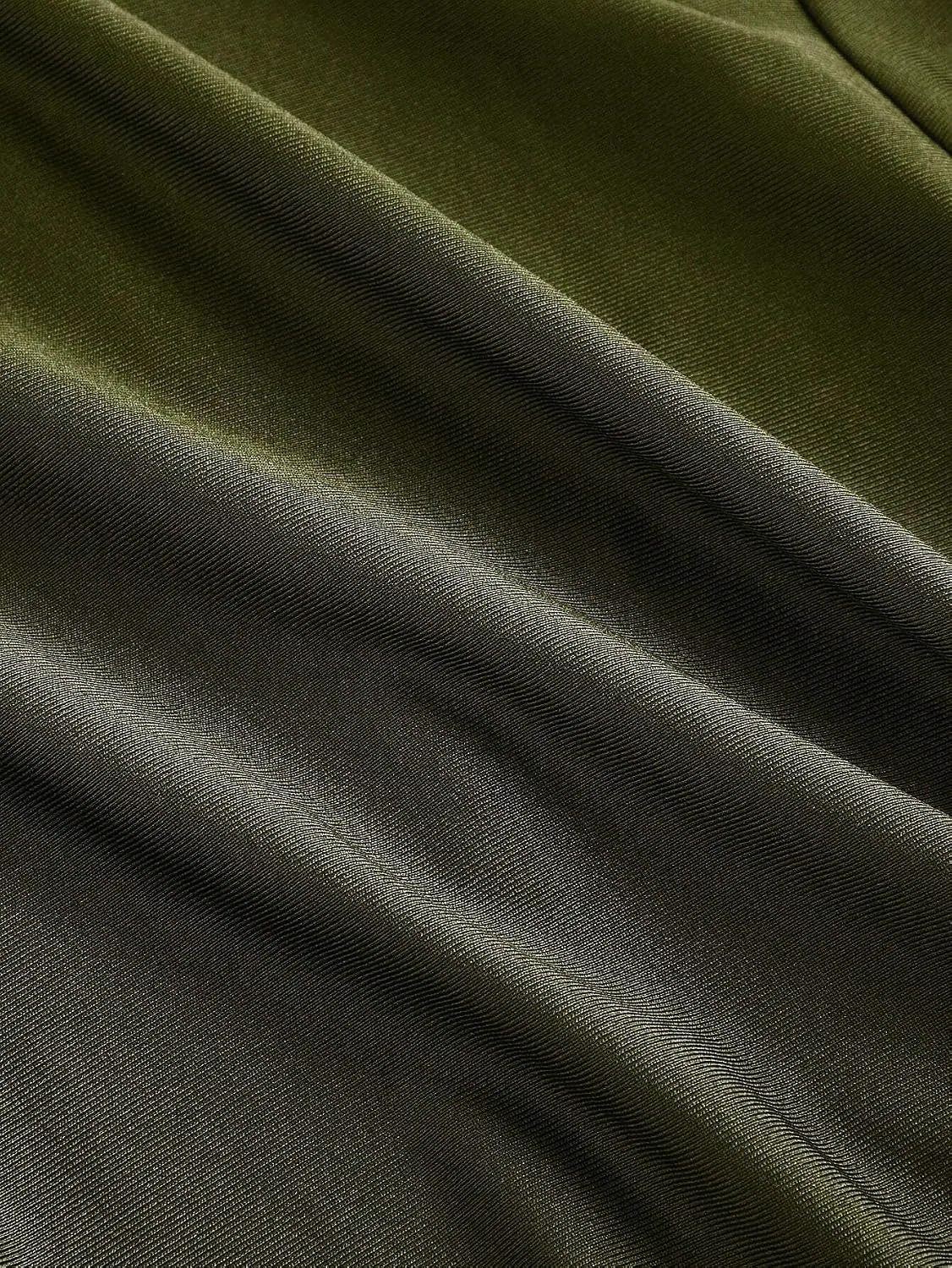 Женское облегающее платье миди с открытой спиной Bodycon, Army Green — фото 4