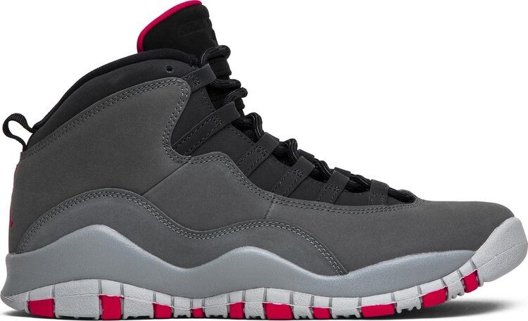 

Кроссовки Air Jordan 10 Retro GS Smoke Grey, серый