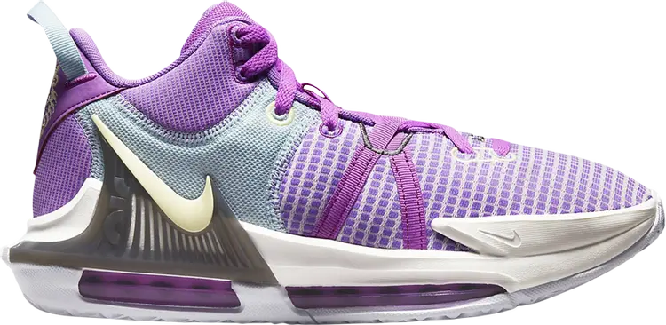 

Кроссовки Nike LeBron Witness 7 'Fuchsia Dream', фиолетовый, Фиолетовый;серый, Кроссовки Nike LeBron Witness 7 'Fuchsia Dream', фиолетовый