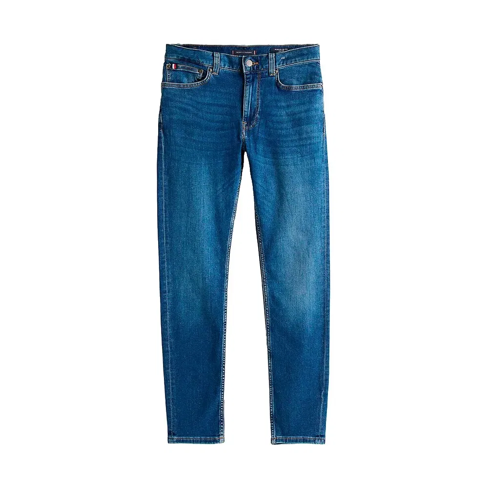 Пальто Core Bleecker Slim Fit джинсы Tommy Hilfiger, синий