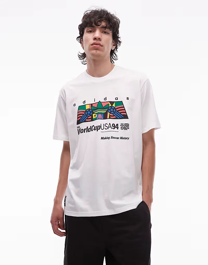 Футболка Adidas Originals archive graphic tee, белый