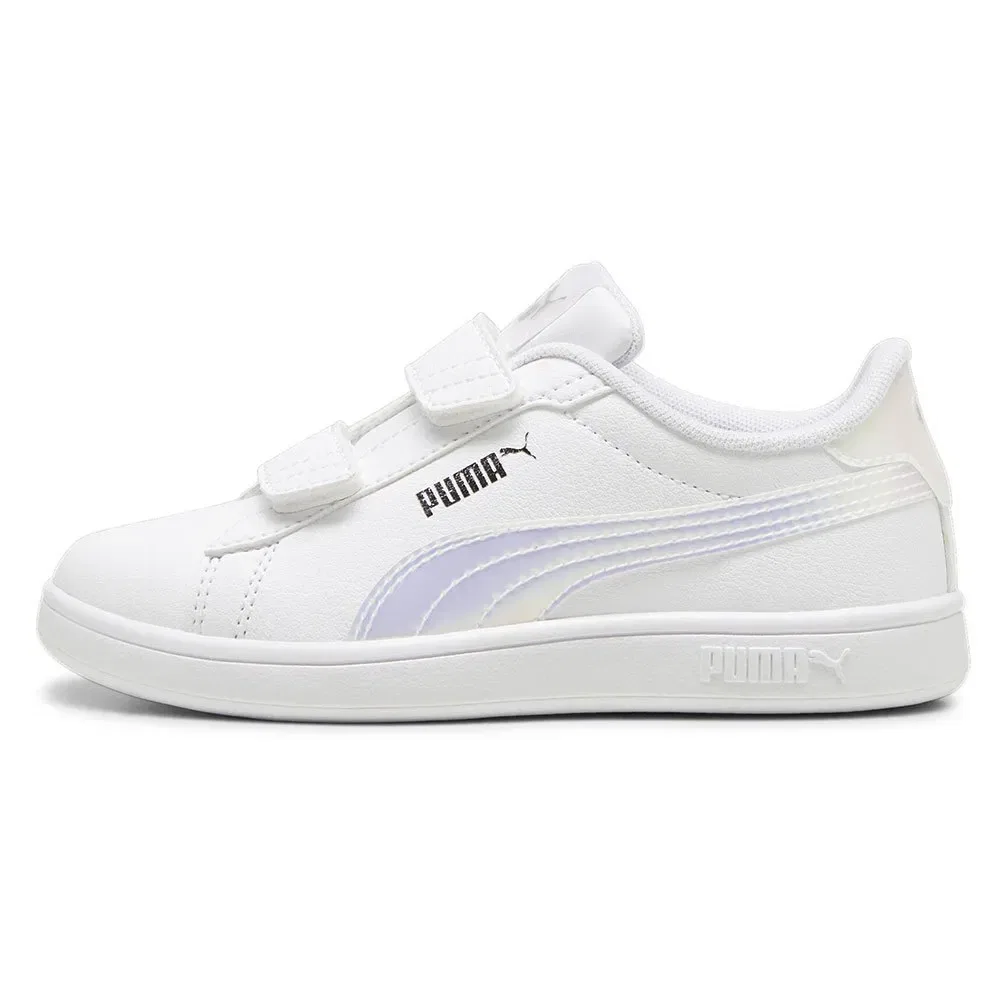 Кроссовки Smash 30 Holo 20 V Puma, белый — фото 4