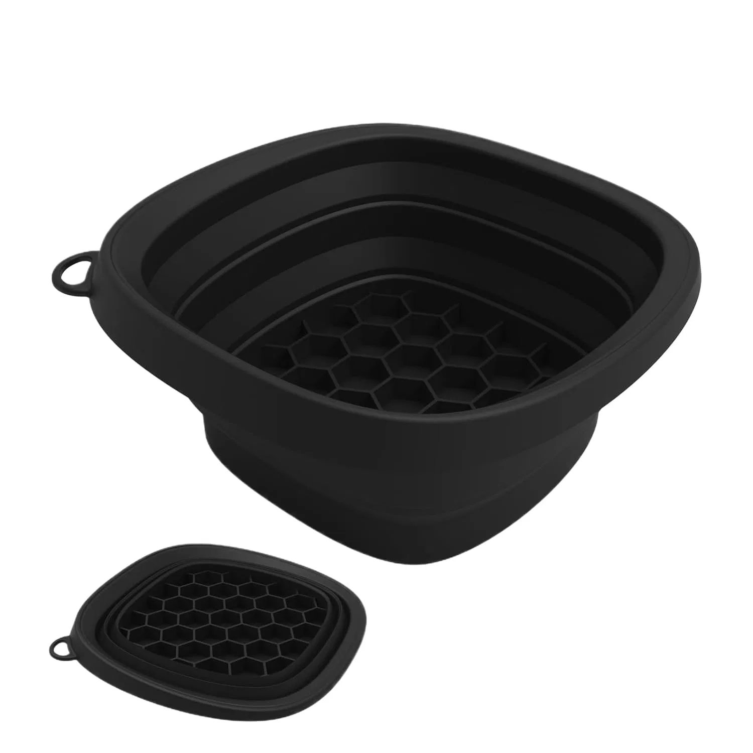 Маска для лица силиконовая складная, Generisch, 320 г, 24,2 x 24,2 x 11 см, Black
