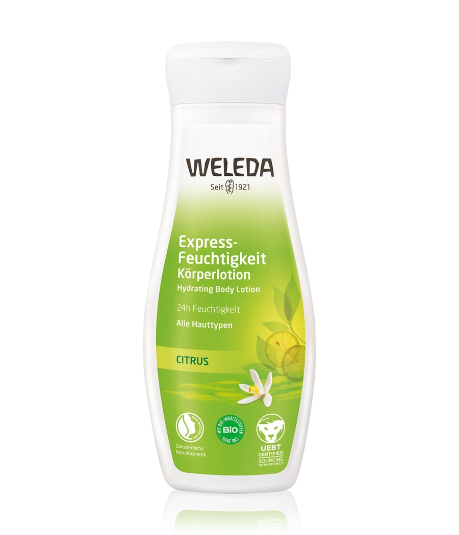 

Лосьон для тела Weleda Citrus Express-Feuchtigkeit Körperlotion, 200 ml