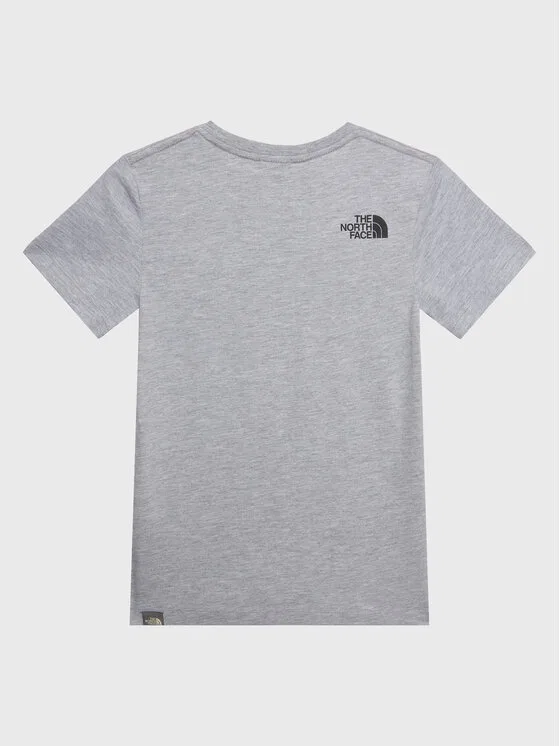 Футболка regular fit Easy The North Face, серый — фото 2