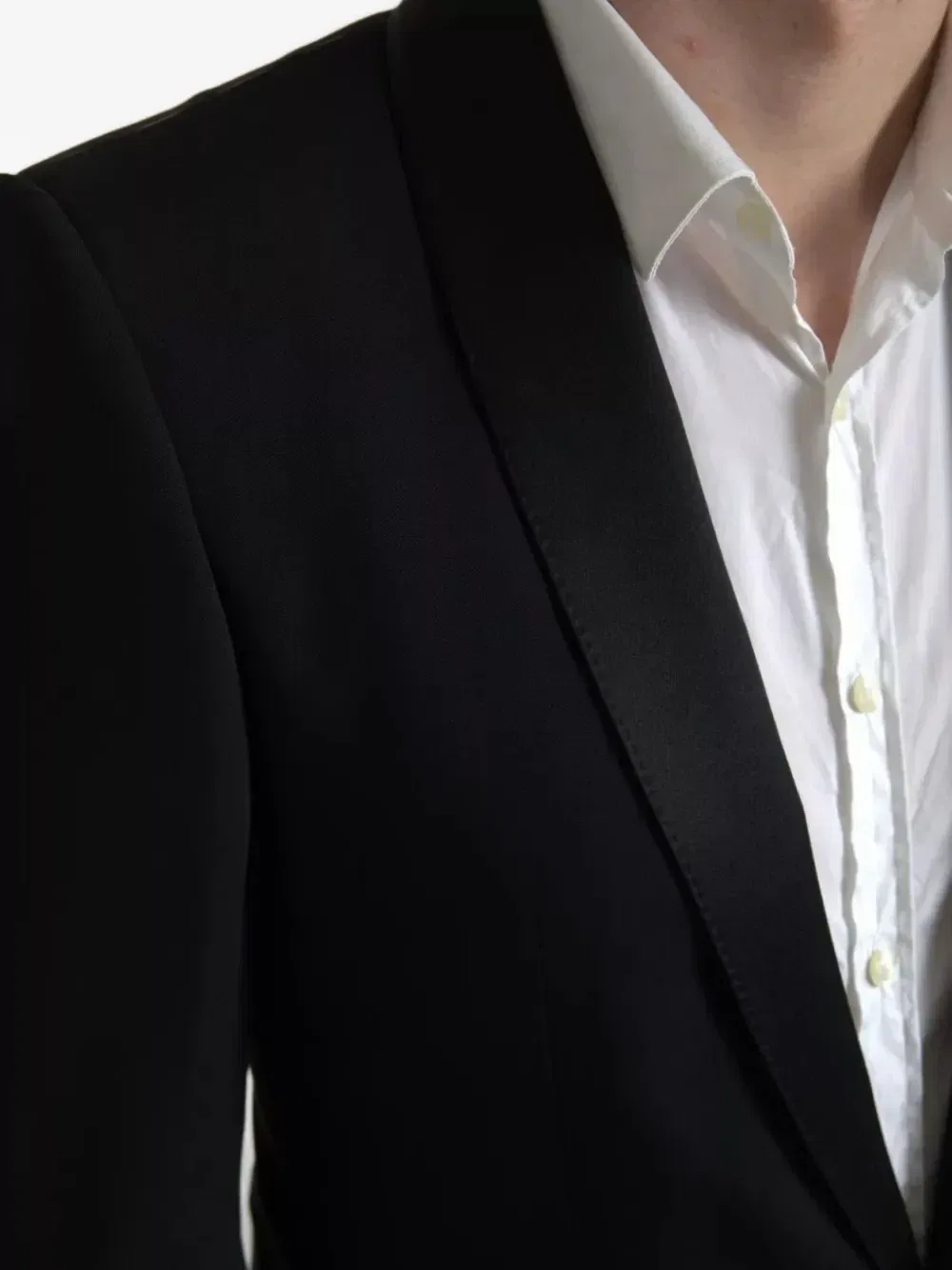 Костюм Martini с однобортным пиджаком DOLCE & GABBANA, черный — фото 4