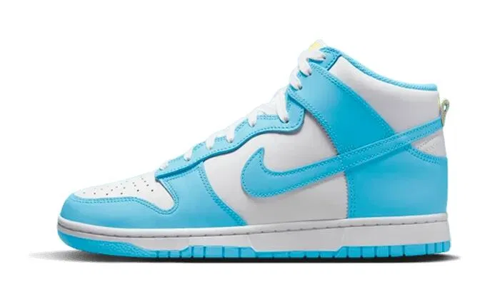 Детские кроссовки с высоким верхом Dunk High Blue Chill Nike, Blue Chill