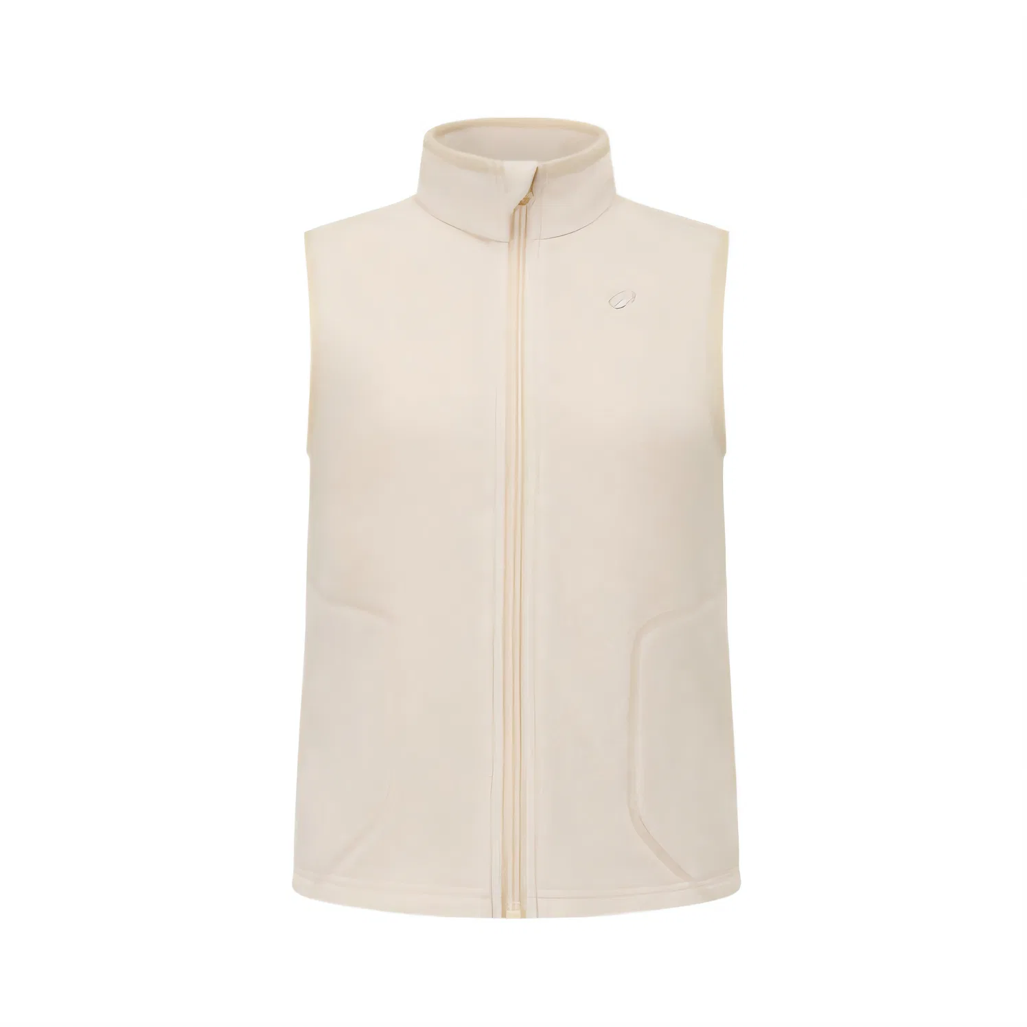 Детский жилет с воротником-стойкой Moderate DECATHLON, Butter Beige
