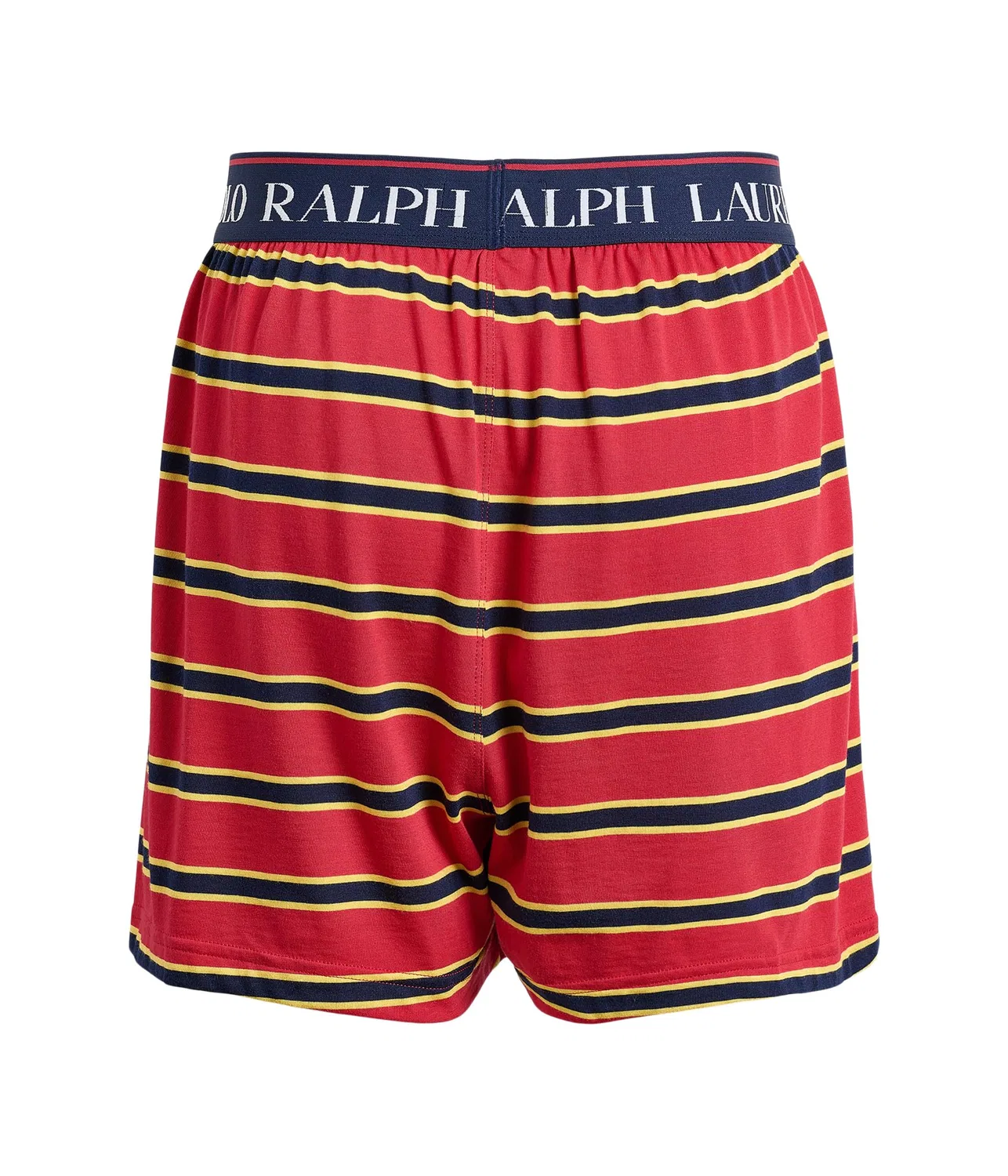 Трикотажные боксеры с открытой резинкой Exposed Waistband Knit Boxer Polo Ralph Lauren, Multicolor 1 — фото 4