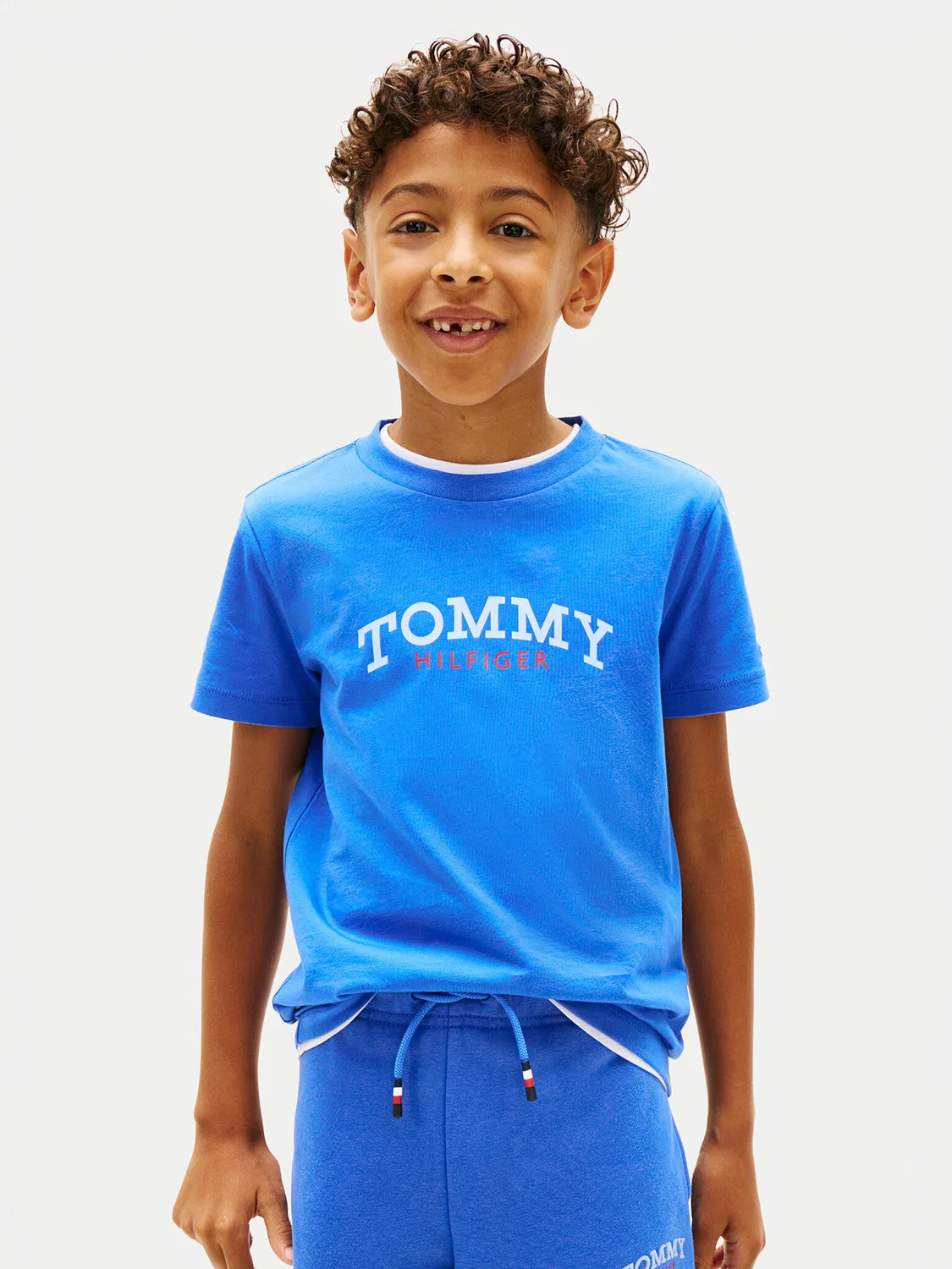 Футболка стандартного кроя для мальчика Tommy Hilfiger, синий