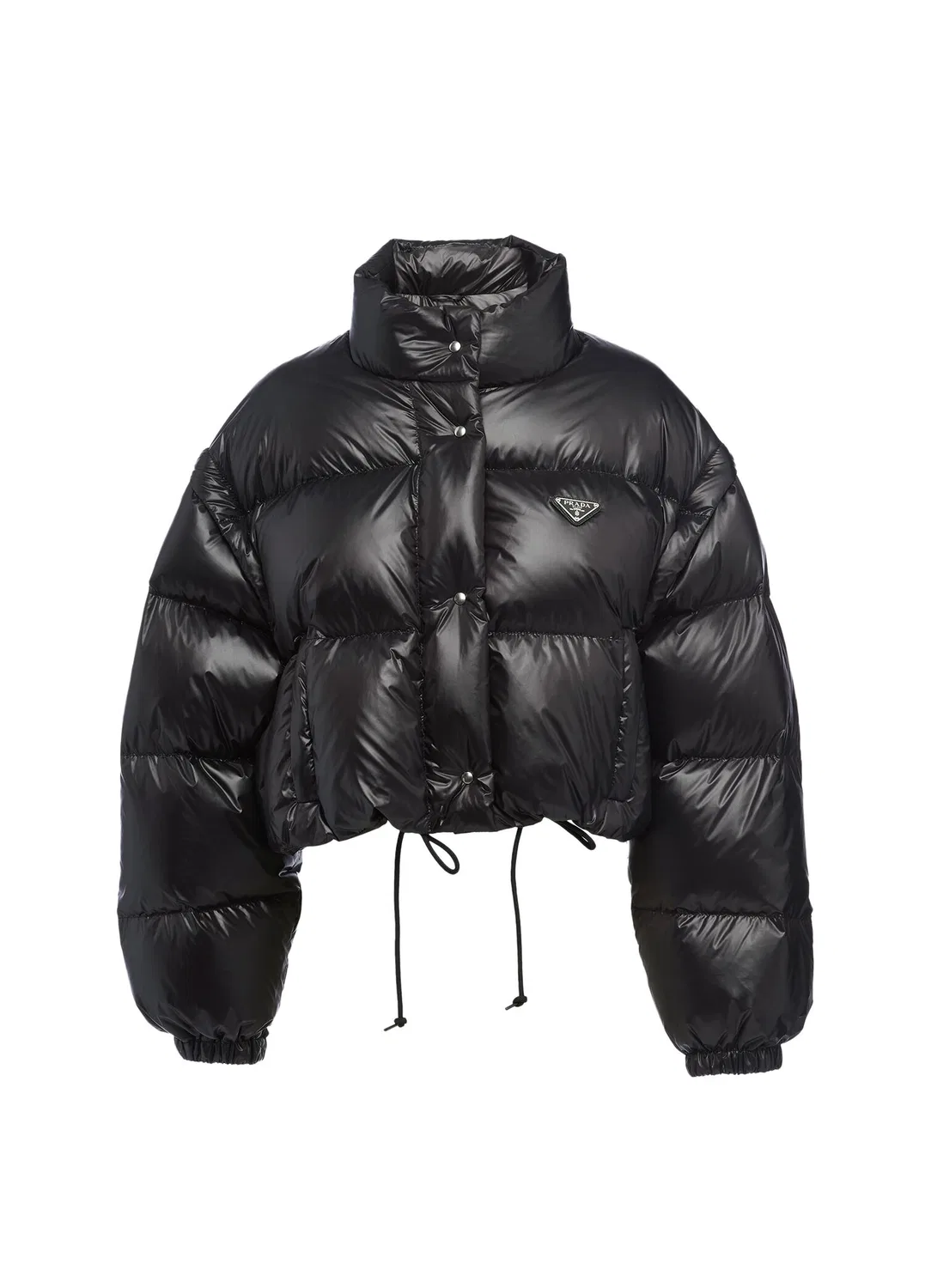 Куртка пуховик Prada Re-Nylon, black