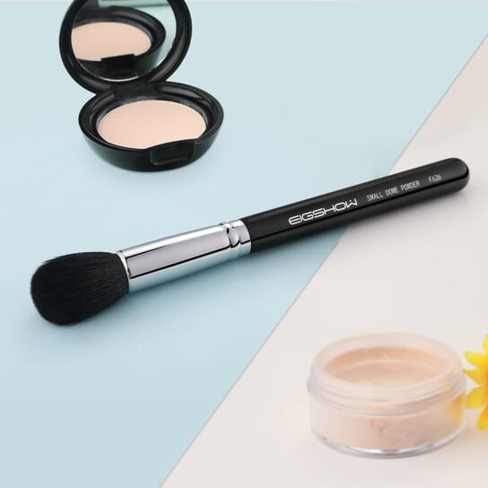 Маленькая выпуклая кисть для румян-бронзатора Eigshow Beauty F626 — фото 3
