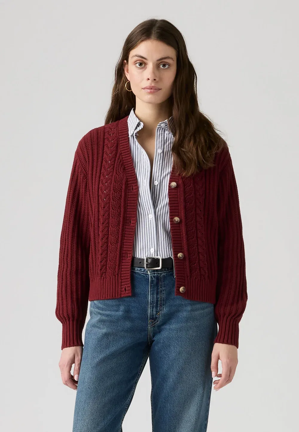 Кардиган «Снежинка» Levi'S, Warm Cabernet