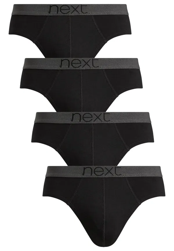 Комплект из 4 трусов Print Next, черный