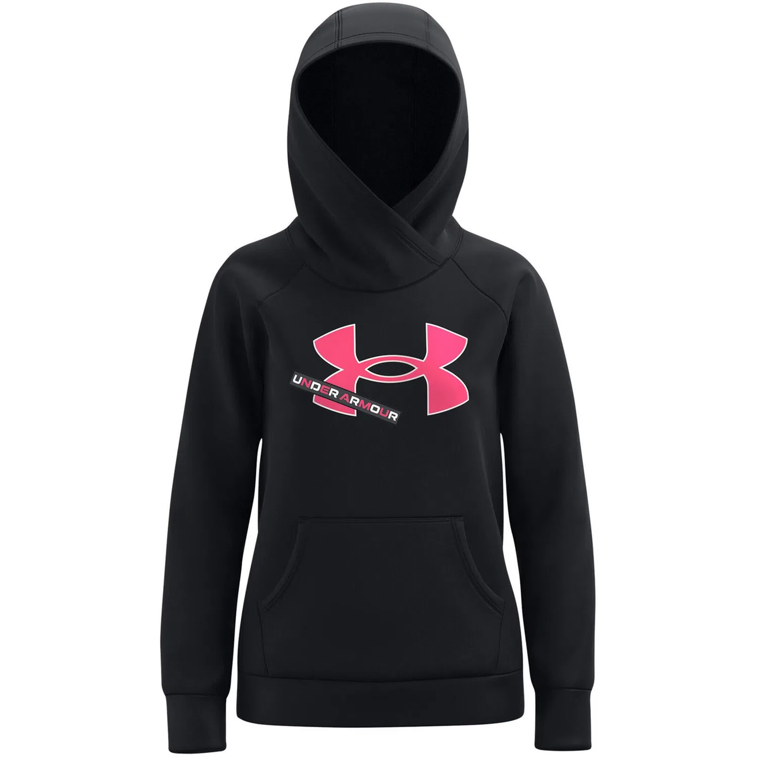 Детское худи Under Armour Rival Fleece Logo, Schwarz