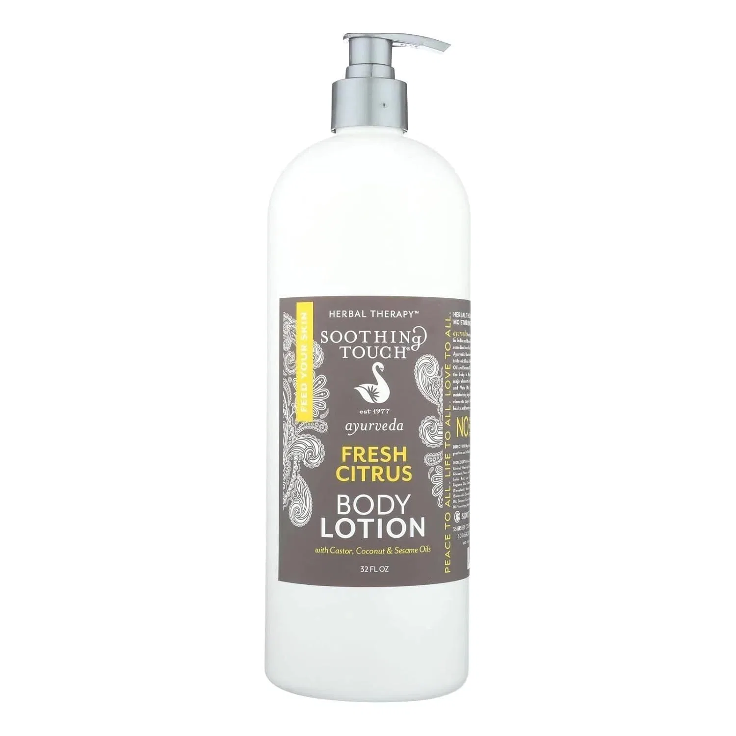 Лосьон для тела Fresh Citrus, Soothing Touch, 946 мл, Citrus
