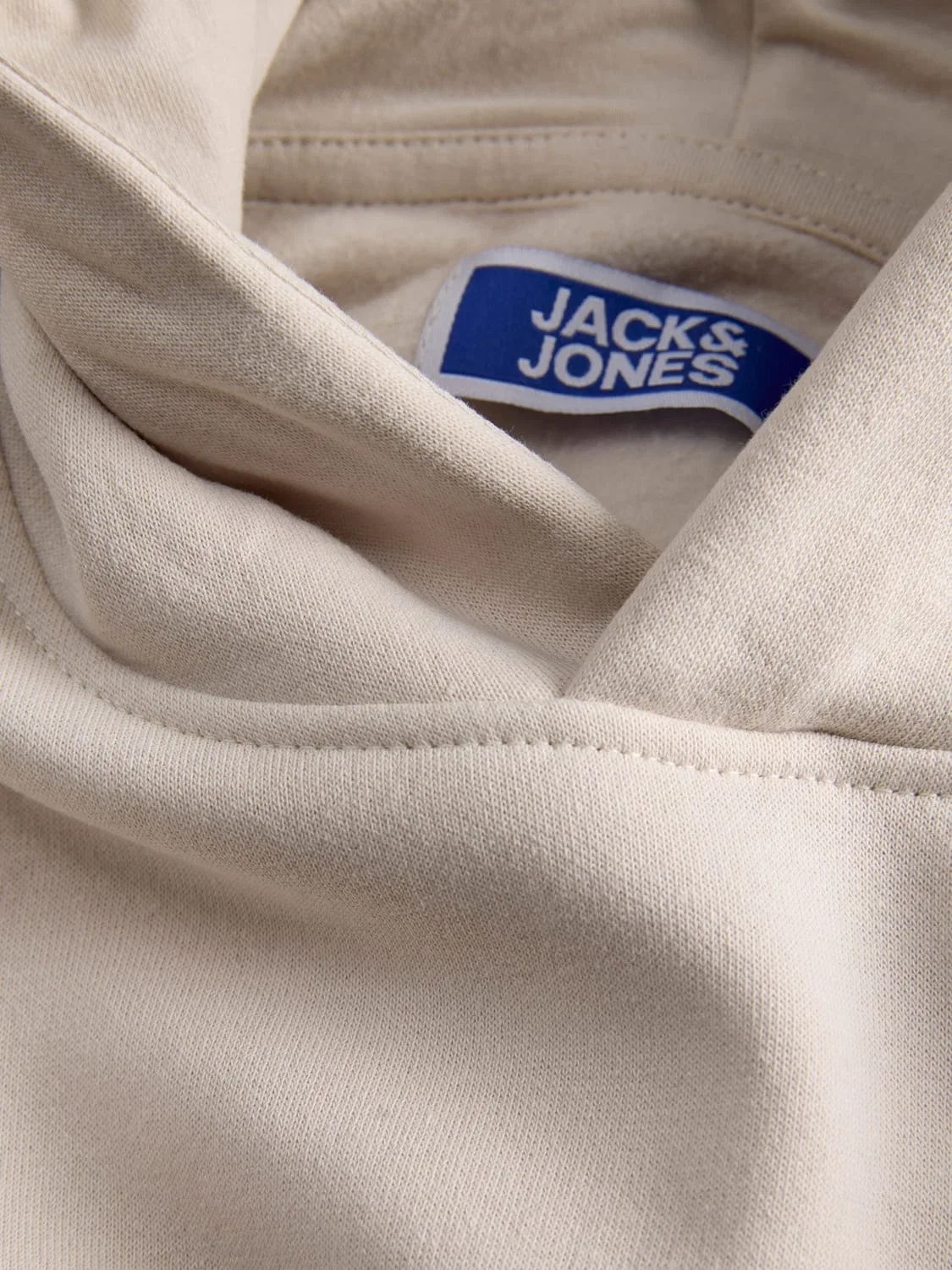 Худи с принтом Jjami Hoodie Jack & Jones Junior, лунный — фото 2